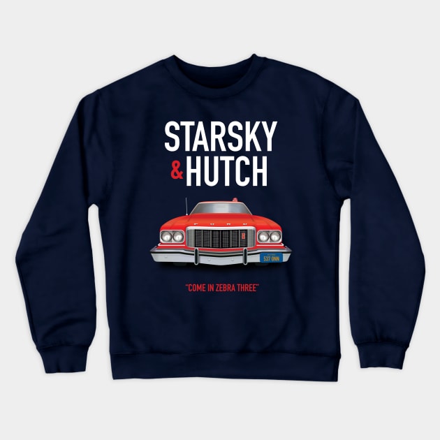 Starsky & Hutch - Alternative Movie Poster Crewneck Sweatshirt by MoviePosterBoy